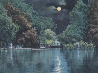 Slika. Maksimir u noći